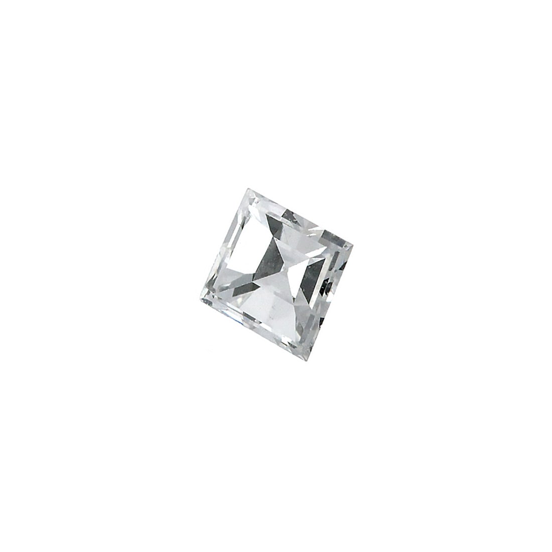 0.13CT Square Cut Diamond Solitaire Gemstone: Gov. File: H-91099 0.13CT Square Cut Diamond Solitaire Gemstone Asset Type: Gemstone-Diamond Shipping: $19.95