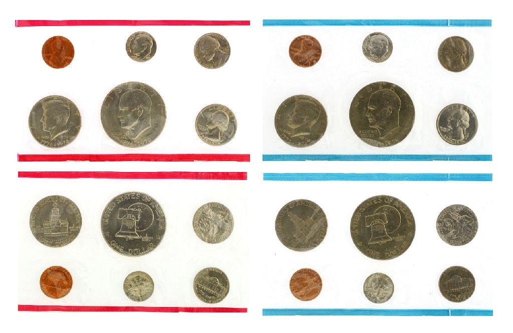 Rare US 1976 Uncirculated Mint Coins Set: Gov. File: C-85896 Rare US 1976 Uncirculated Mint Coins Set Asset Type: Coin Set Shipping: $9.95