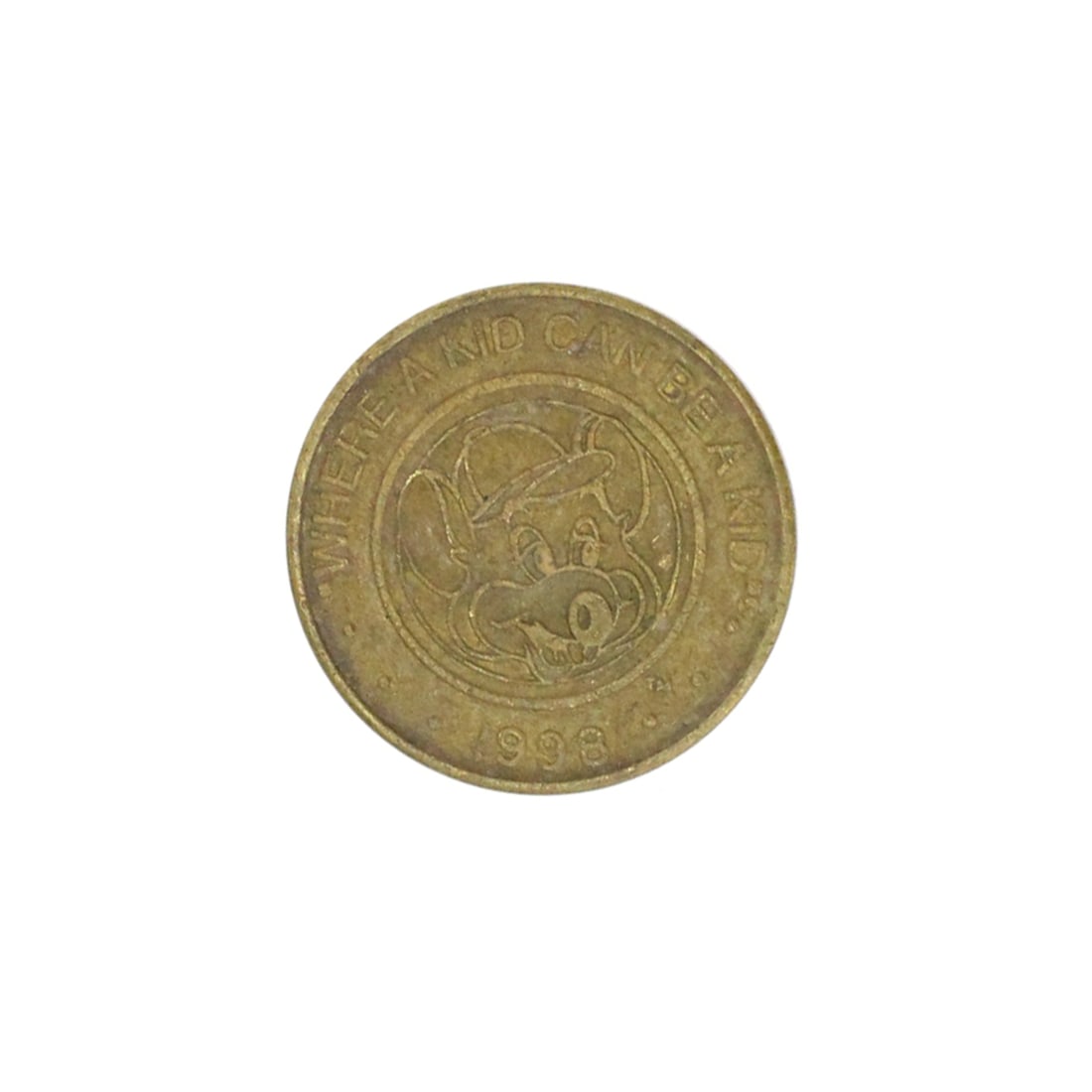 1998 Chuck E. Cheese Token: Gov. File: C-65596 1998 Chuck E. Cheese Token Asset Type: Coin Shipping: $9.95
