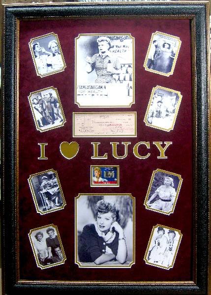 "I Love Lucy" w/Swatch of Clothing Authentic Signature: ''I Love Lucy'' w/Swatch of Clothing - Authentic Signature ==