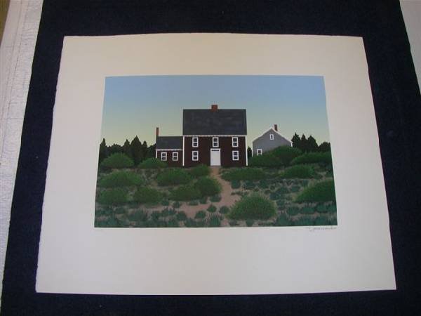 Ted Jeremenko Serigraph - "Dunes": Ted Jeremenko Serigraph - ''Dunes'' - Hand Signed & Numbered ==