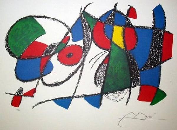 JOAN MIRO Volume II - VIII Print, Limited Edition: JOAN MIRO: Volume II - VIII Print