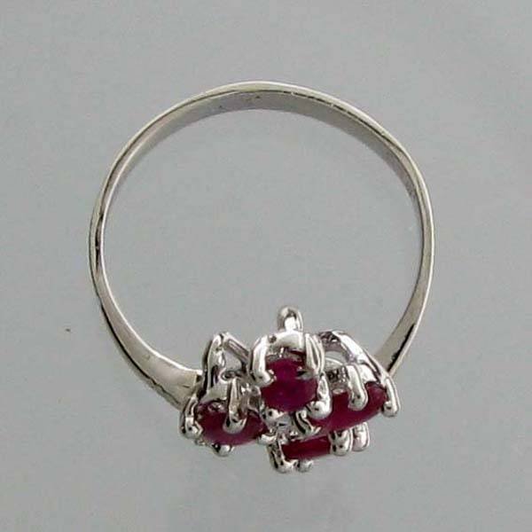 APP: 2k 0.64CT Oval Cut Ruby & Sterling Silver Ring: 0.64CT Oval Cut Ruby and Sterling Silver Ring - Appraisal Value: $1.9K