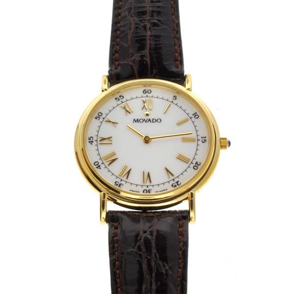 Men's Gold Movado Watch: Men's Gold Movado Watch