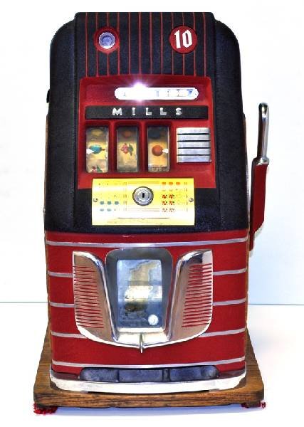10 Cent Hitop Red & Black Slot Machine -P-NR-: 10 Cent Hitop Red & Black Slot Machine ==