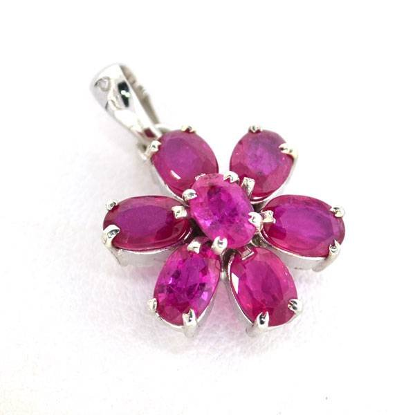 APP: 7k 3CT Oval Cut Ruby Sterl Silver Pendant: 3.55CT Oval Cut Ruby Platinum Over Sterling Silver Pendant - Appraisal Value: $7.0K