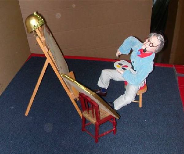 Norman Rockwell - Self Portrait Porcealain Sculpture: Norman Rockwell - Self Portrait Porcelain Sculpture ==