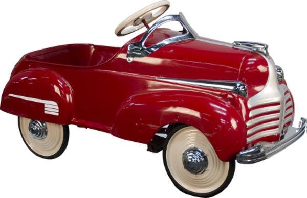 Restored Chrysler Plymouth Metal Kiddie Pedal Car: Restored Chrysler Plymouth Metal Kiddie Pedal Car ==