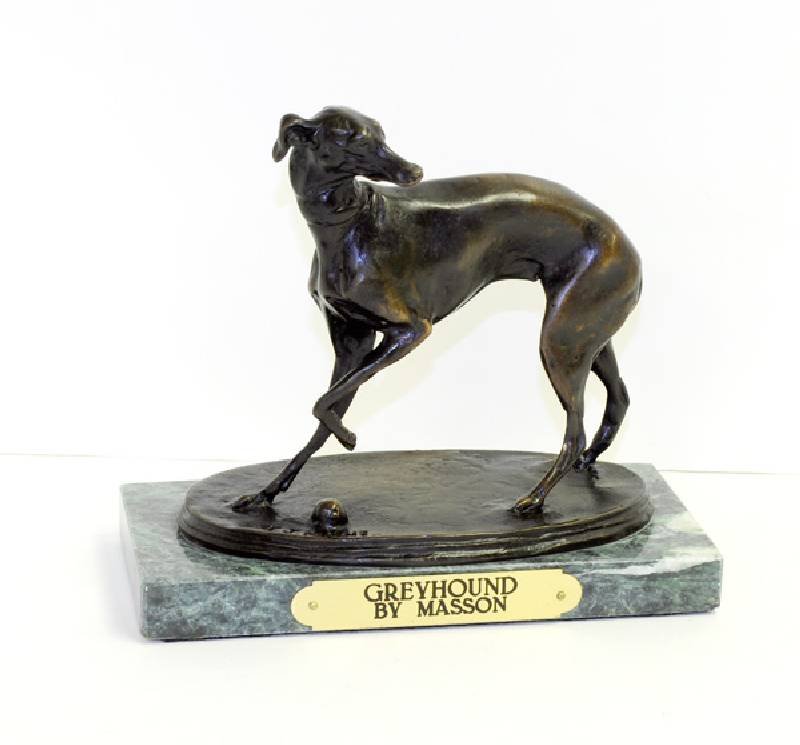 Greyhound- By Pierre Jules Mene-Bronze Reissue: Greyhound- By Pierre Jules Mene-Bronze Reissue