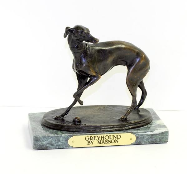 Greyhound- By Pierre Jules Mene-Bronze Reissue: Greyhound- By Pierre Jules Mene-Bronze Reissue