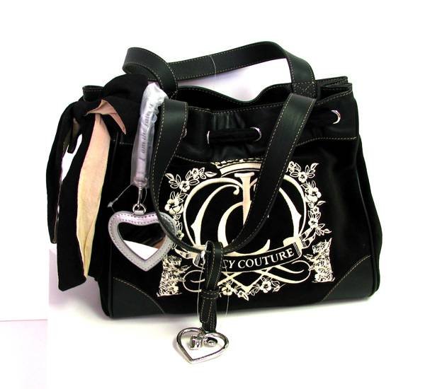 Juicy Couture- Original Juicy Black Handbag: Juicy Couture- Original Juicy Black Handbag
