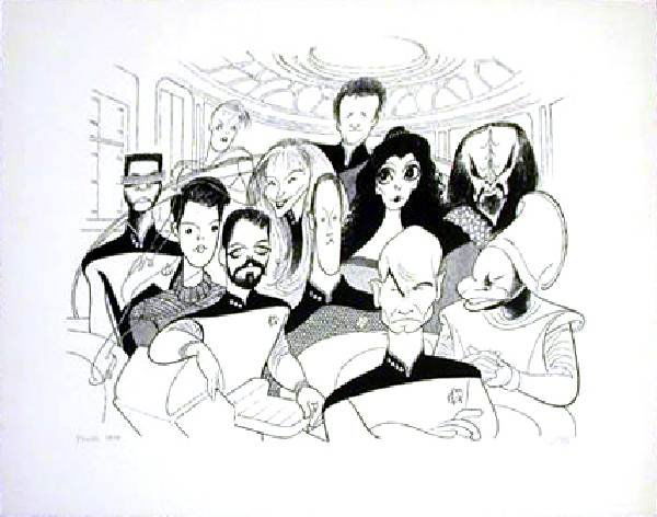 Star Trek - The Next Generation - Al Hirschfeld: Star Trek - The Next Generation - Al Hirschfeld ==