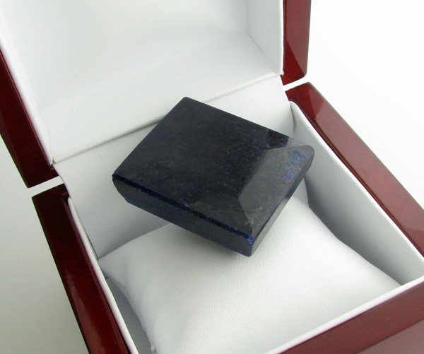 APP: 19k 569.00CT Rectangle Cut Blue Sapphire Gemstone