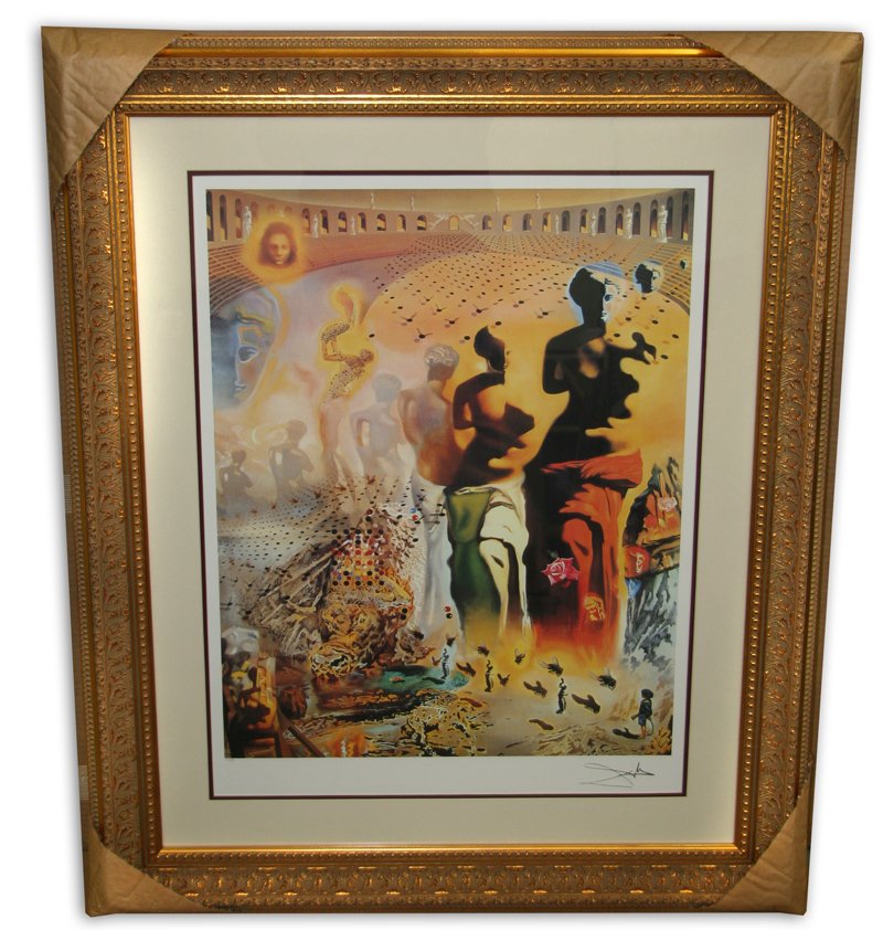 Salvador Dali 'The Hallucinogenic Toreador' Framed
