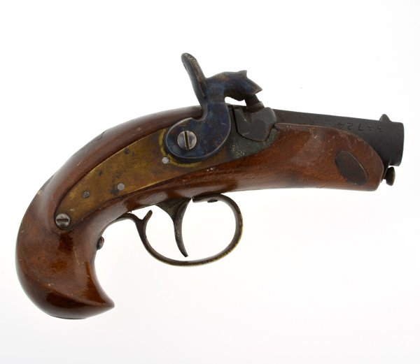 Very Museum "Lincoln" Derringer .45 Single Shot Gun: Very Rare Mu