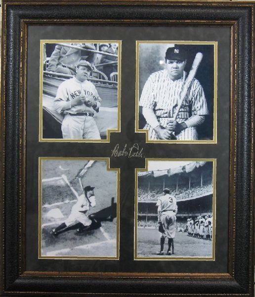 Babe Ruth - Plate Signature