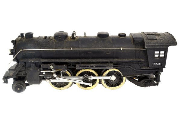 Lionel 224E 1938 - 1942 WWII Engine w/Original Box