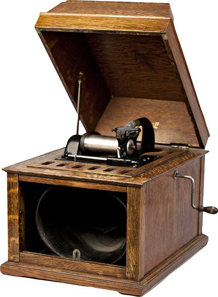 Thomas A. Edison Amberola 50, Cylinder Player c1915: Thomas A. Edison Amberola 50, Cylinder Player c1915 -P-NR-