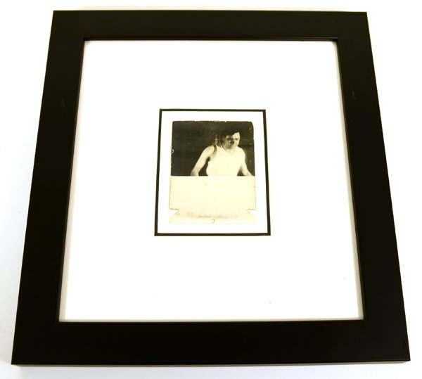 Rare Original Framed Babe Ruth Photo: Rare Original Framed Babe Ruth Photo Item Profile: GOV