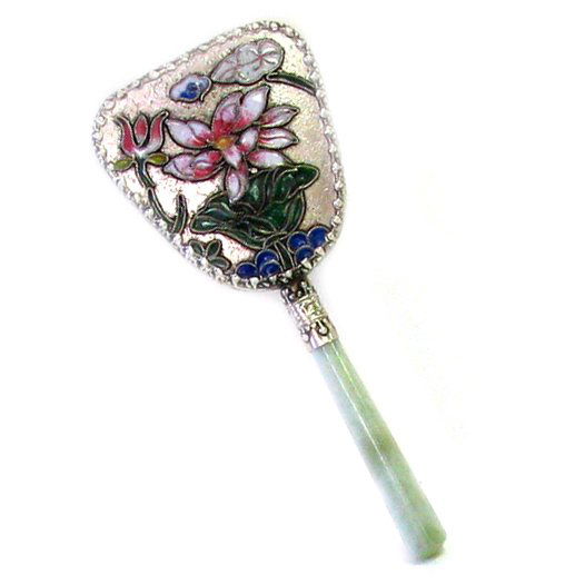 Sm Hand Mirror w/Flowers: Sm Hand Mirror W/ Flowers Item Profile: GOV FILE # T-03644As