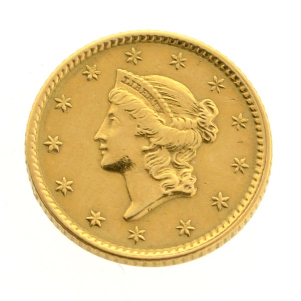 1853 $1 U.S. Liberty Head Gold Coin - Investment: 1853 $1 U.S. Liberty Head Gold Coin Item Profile: GOV FILE # C-26938 Asset