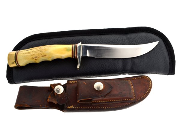 Randall Vintage Model 4-5 Stag Handle with Original: Randall Vintage Model 4-5 Stag Han