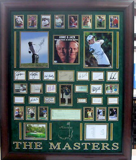 Golf Masters - Authentic Signatures: Golf Masters - Authentic Signatures Item Profile: GOV FILE # M-03790