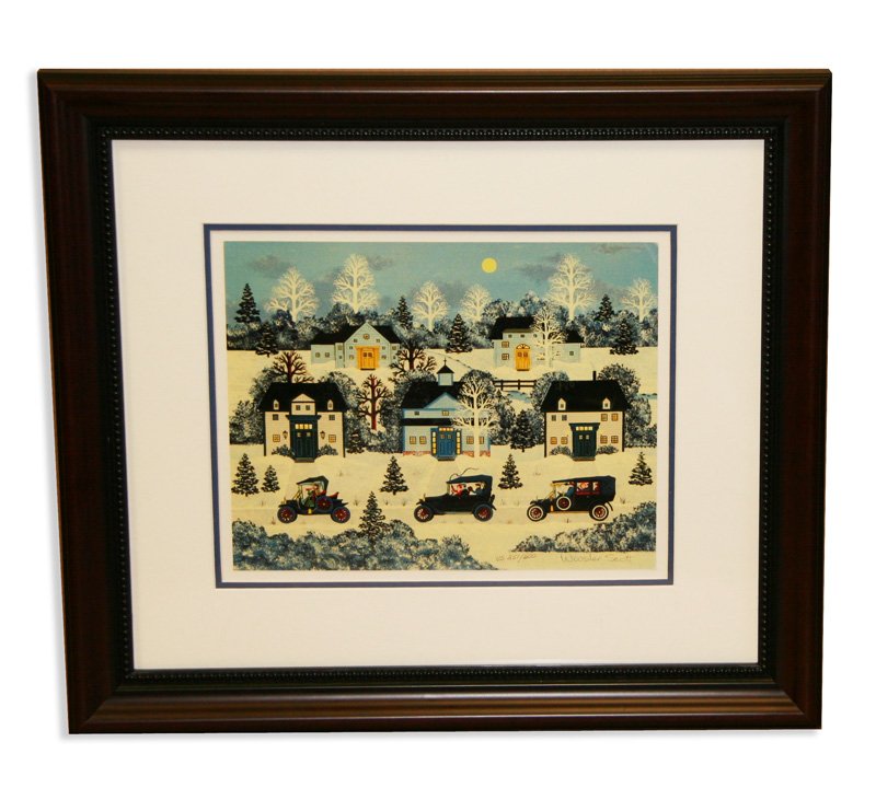 Jane Wooster Scott - Signed "The Party's Over": Jane Wooster Scott -