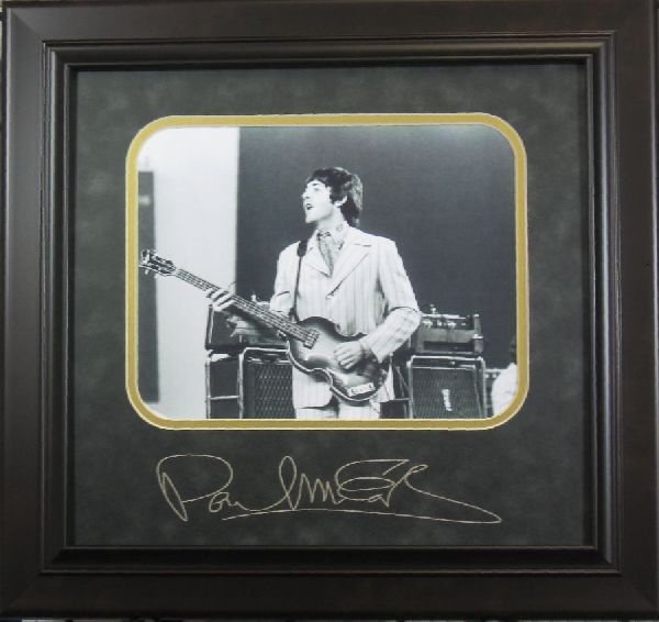 Paul McCartney - Plate Signature: Paul McCartney - Plate Signature Item Profile: GOV FILE # M-00598 Asset