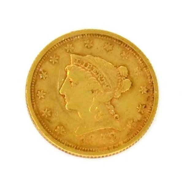 1853 $2.5 U.S Liberty Head Gold Coin - Investment: 1853 $2.5 U.S Liberty Head Gold Coin Item Profile: GOV FILE # C-18716 Asse