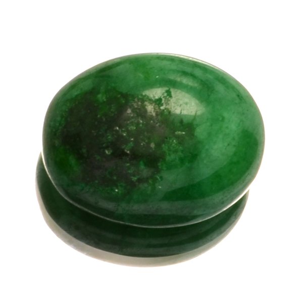 15.05CT Oval Cut Cabochon Green Beryl Gemstone: 15.05CT Oval Cut Cabochon Green Beryl Gemstone Retail Replacement