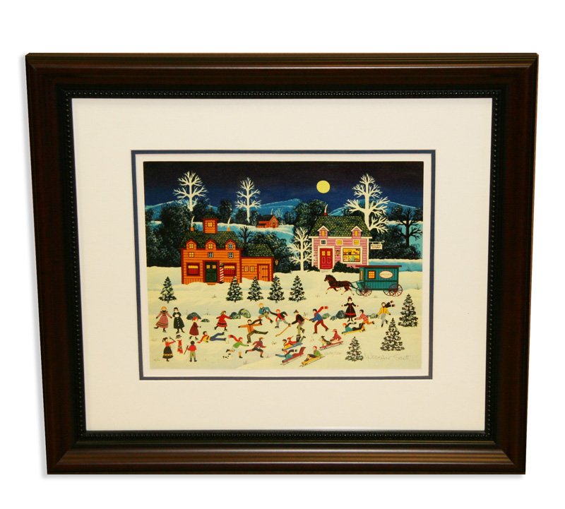 Jane Wooster Scott - Signed, Numbered " Frosty Frolics": Jane Wooster Scott - Mu