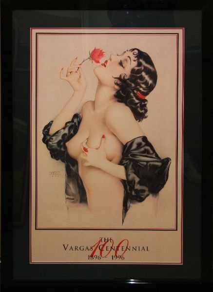 Alberto Vargas Exquisitely Musuem Framed & Matted Print: Alberto Vargas Exquisitely Museum Framed & Matted Print Ite