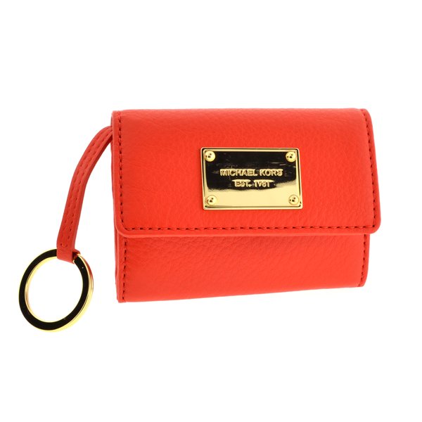 ^Brand New Michael Kors Mandarin Leather Flap Purse: ^Brand New Michael Kors Mandarin Leather Fl