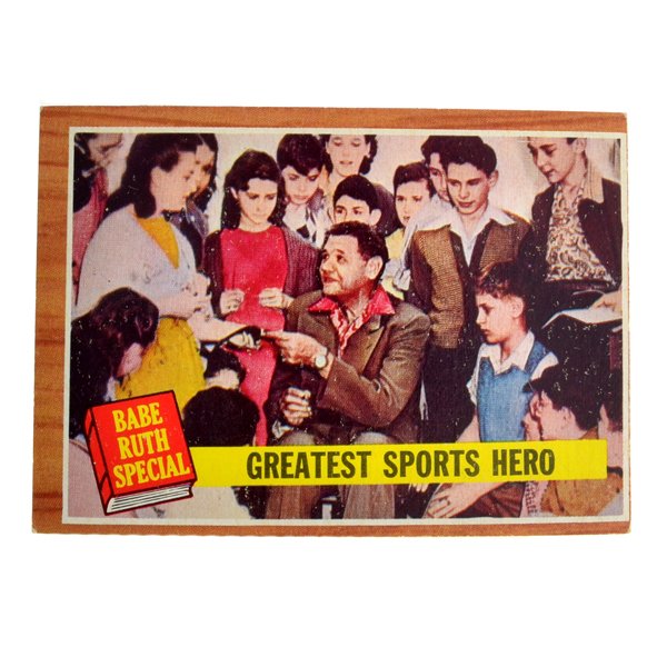 1962 Topps #143 Babe Ruth EX: 1962 Topps #143 Babe Ruth EX Item Profile: GOV FILE # T-07813