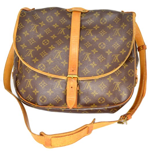 ^Authentic Louis Vuitton Saumur Shoulder Bag Pre-owned: ^Authentic Louis Vuitto