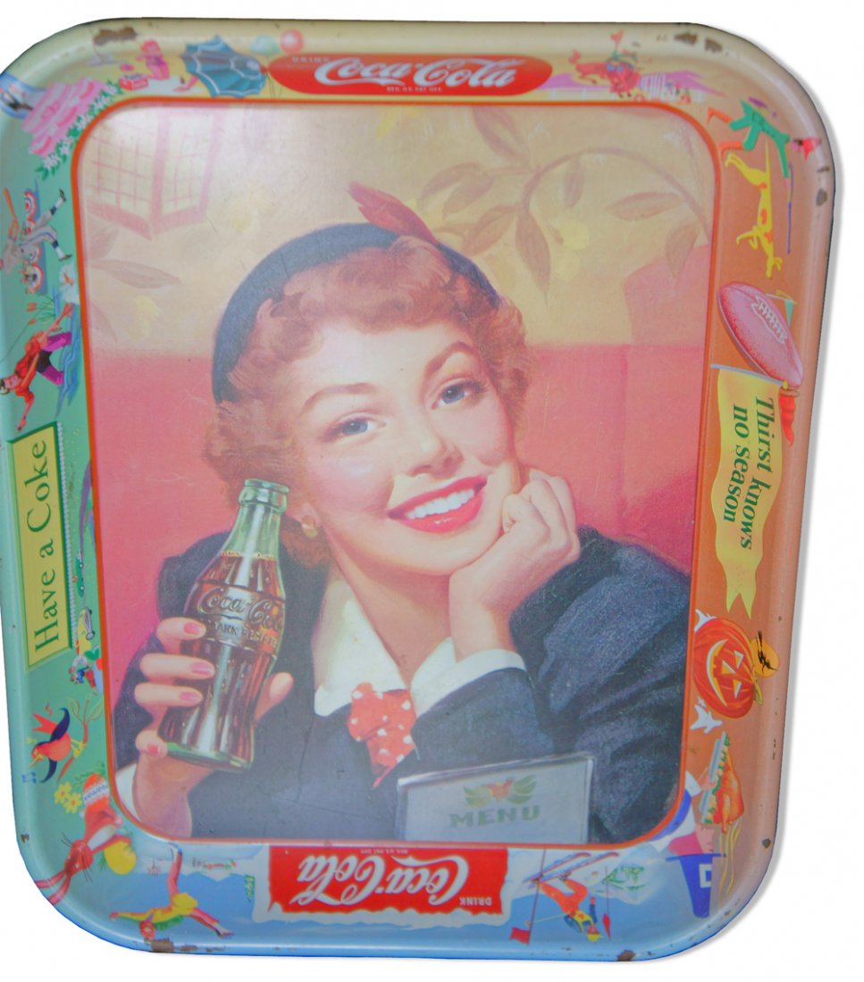 Early Original Coke Tray: Early Original Coke Tray Item Profile: GOV FILE: M-03961 Asset Type: Collectible Shipping: $24.95
