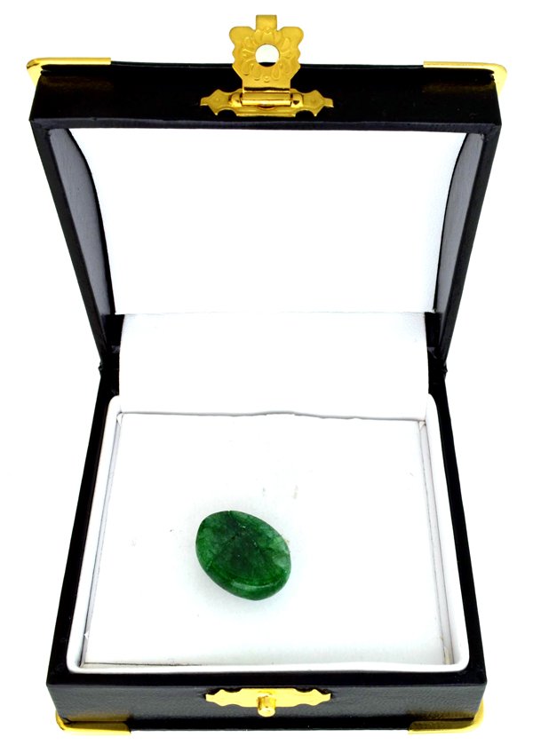 15.65CT Oval Cut Cabochon Green Beryl Gemstone: 15.65CT Oval Cut Cabochon Green Beryl Gemstone Retail Replacement