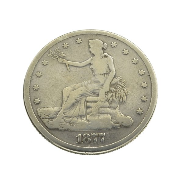 1877-S U.S. Trade Dollar Coin - Investment: 1877-S U.S. Trade Dollar Coin Item Profile: GOV FILE # C-33598 Asset Type: Coin