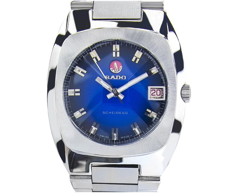 vintage Rare Rado Scheidegg Stainless Steel Automatic
