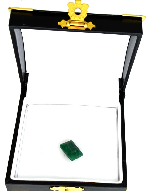 APP: 1.4k 6.03CT Rectangle Cut Green Beryl Emerald: Gov. File: 92568 6.03CT Rectangle Cut Green Beryl Emerald Gemstone Retail Replacement Value: $1.4K Asset Type: Gemstone Shipping: $19.95