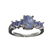 APP: 2.8k Fine Jewelry 2.97CT Violet Blue Tanzanite And
