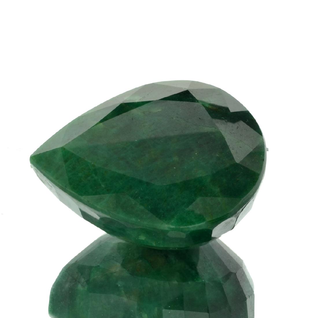 APP: 9.5k 1056.55CT Pear Cut Green Beryl Emerald: Gov. File: 84516 1056.55CT Pear Cut Green Beryl Emerald Gemstone Retail Replacement Value: $9.5K Asset Type: Gemstone Shipping: $19.95