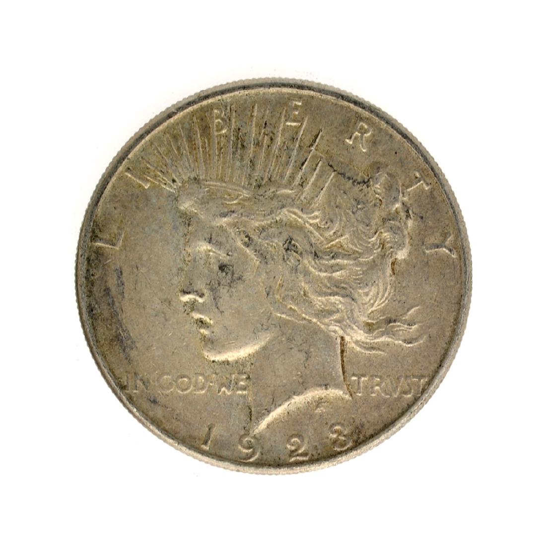 1923 Peace Silver Dollar Coin: Gov. File: C-52659 1923 Peace Silver Dollar Coin Asset Type: Coin Shipping: $9.95