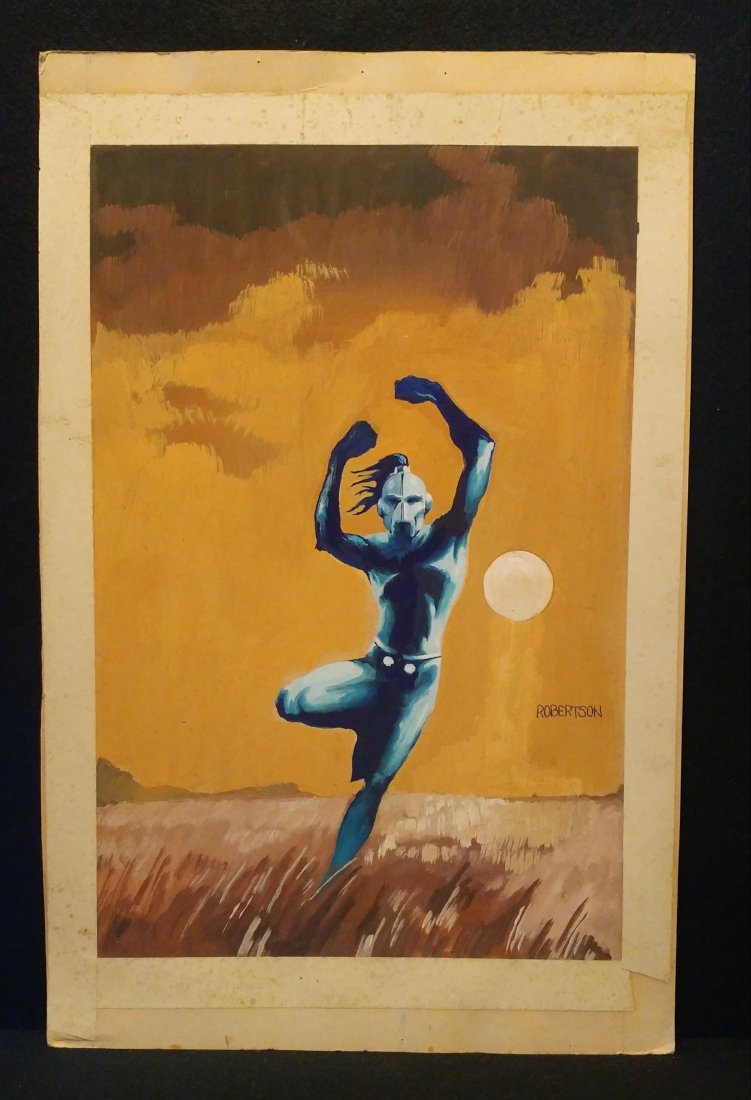 1970s Sci-Fi Pulp Cover Original Art Robertson (1 of 3)