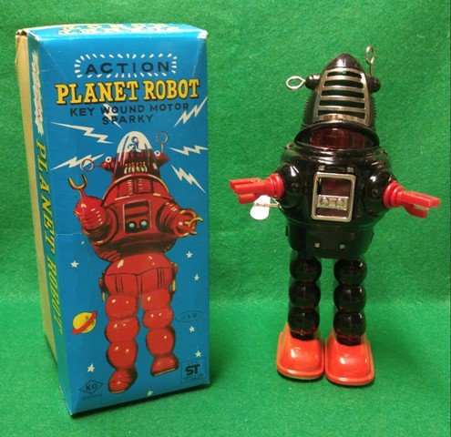 Planet Robot KO Yoshia Japan 1960s With Box Robby Robot (1 of 2)