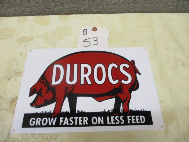 POWDERCOAT DUROC HOGS SIGN (1 of 3)