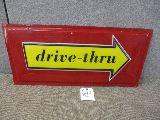 POLY MCDONALDS DRIVE THRU SIGN (1 of 3)