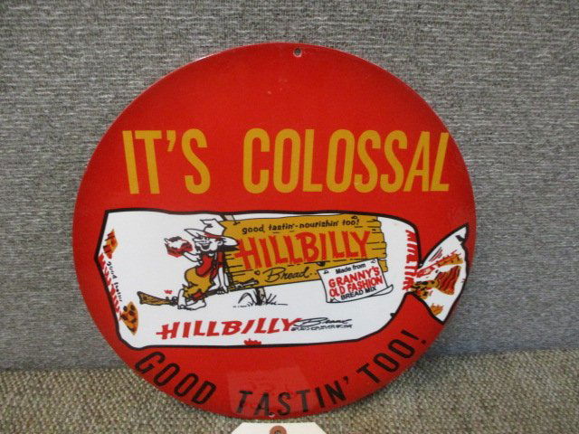 POWDERCOAT HILLBILLY BREAD SIGN (1 of 3)