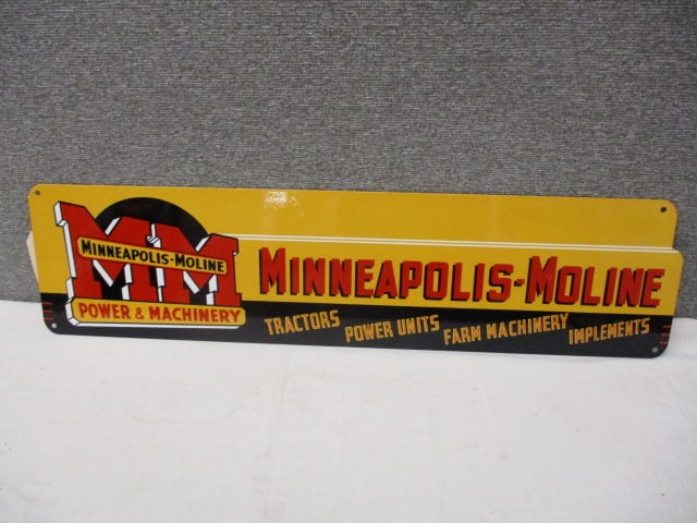 Powder coat Minneapolis Moline Sign (1 of 3)